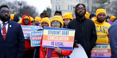 Student Debt rally